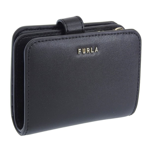 【即日発送】美品！FURLA フルラ ミニ財布 二つ折り コンパクト ブラック 楽天市場】フルラ FURLA Furla コンパクトウォレット 二つ折り