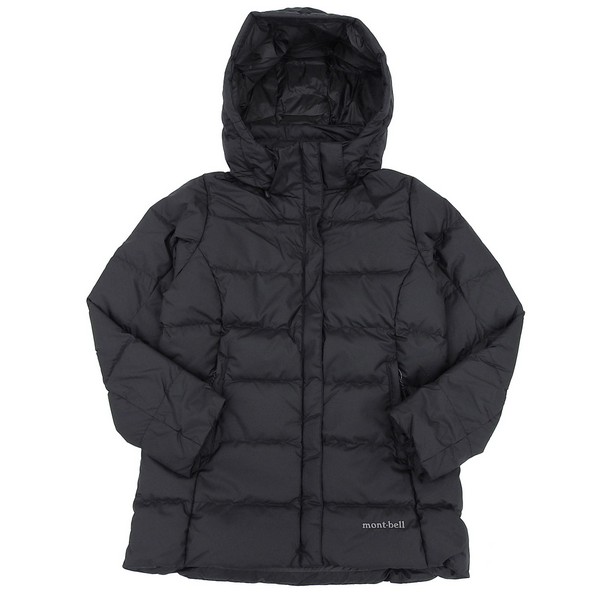 mont-bell モンベル ダウンパーカ 黒 ブラック Lサイズ レディース トラベルダウンパーカ Women's｜モンベル