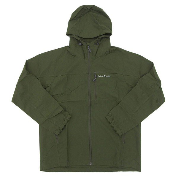 モンベル 衣類 メンズ パーカジャケット S ナイロン ダークグリーン O.D.Hooded Jacket Men's RS1103320DGN mont-bell|marcadimoda