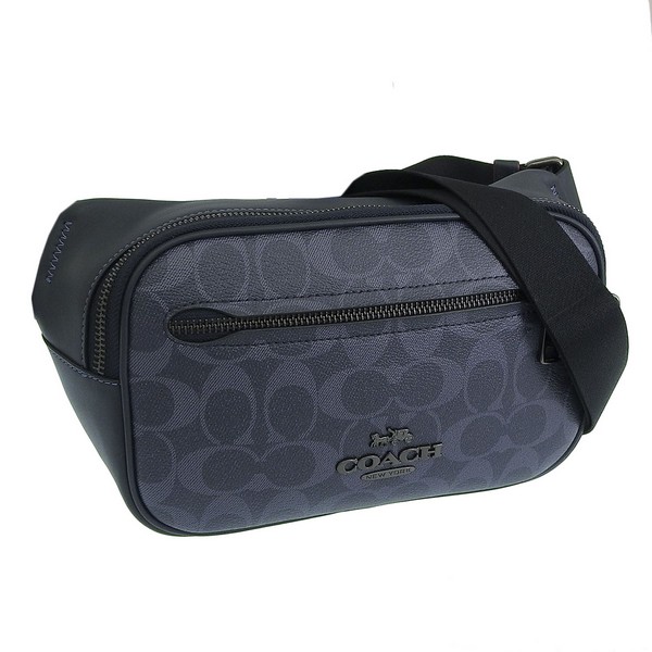 コーチ バッグ メンズ ボディバッグ アウトレット チャコール×ブラック ELIAS BELT BAG DEN CU551QBN2V COACH 23,569円