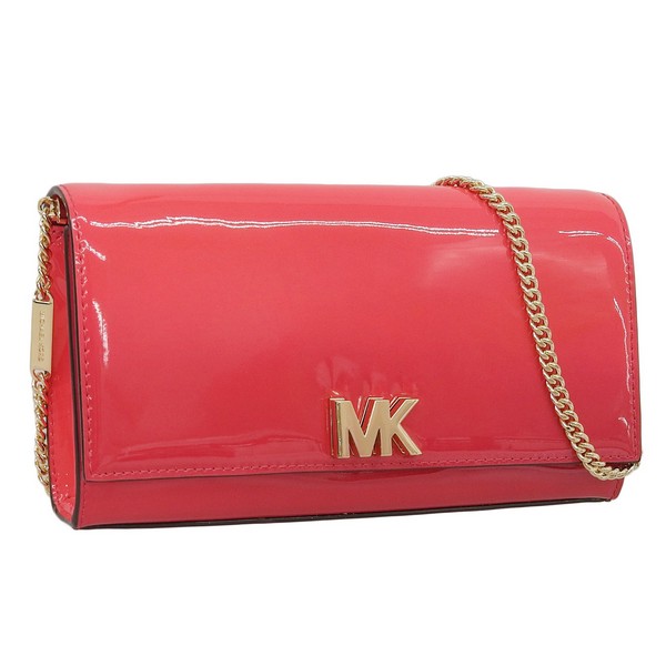 マイケルコース バッグ レディース 2WAY ショルダーバッグ クラッチバッグ レザー ピンク MOTT LG EW CLUTCH 30S8GOXC7A-564 MICHAEL KORS