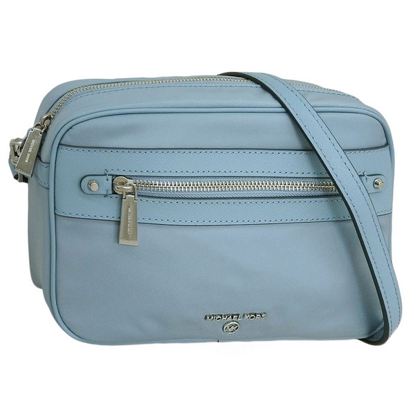 マイケルコース バッグ レディース ショルダーバッグ ナイロン レザー ブルー JET SET CHARM 32H1ST9C9C-464 MICHAEL KORS