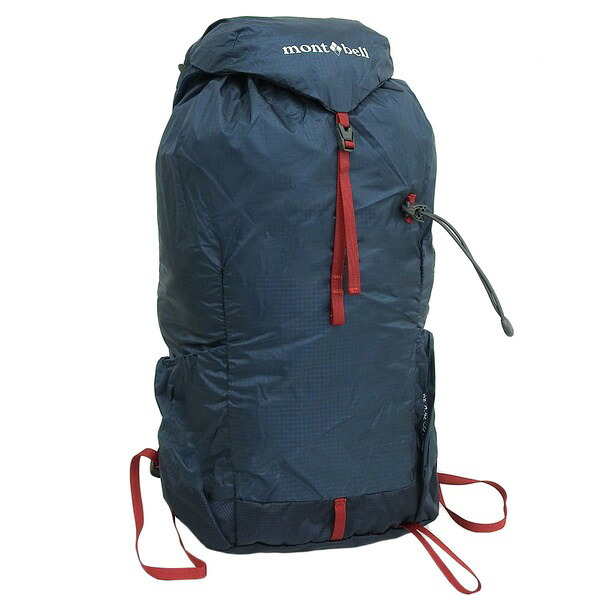 モンベル バッグ メンズ レディース リュックサック 20L ナイロン ブルーグリーン バーサライトパック 20 1133322BLBK mont-bell A4対応｜marcadimoda