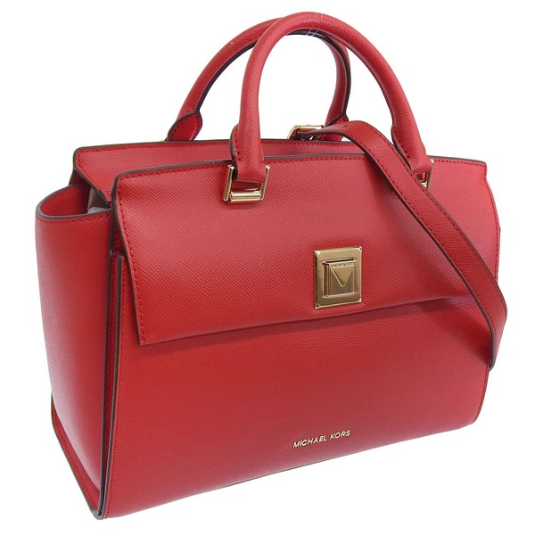 マイケルコース バッグ レディース ショルダーバッグ 2WAY ハンドバッグ レザー レッド SYLVIA MD TZ SATCHEL 30S9GYLS2L-683 MICHAEL KORS 14,534円