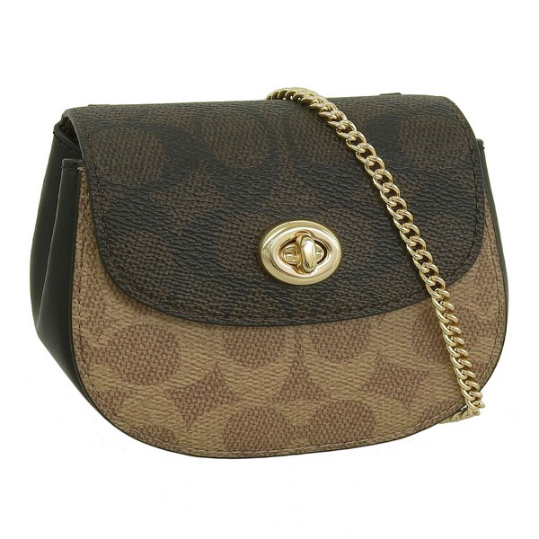 コーチ バッグ レディース ショルダーバッグ アウトレット タン×ウォルナット TRNLCK CC SIG BLCKNG CZ474IMXI8 COACH 14,058円