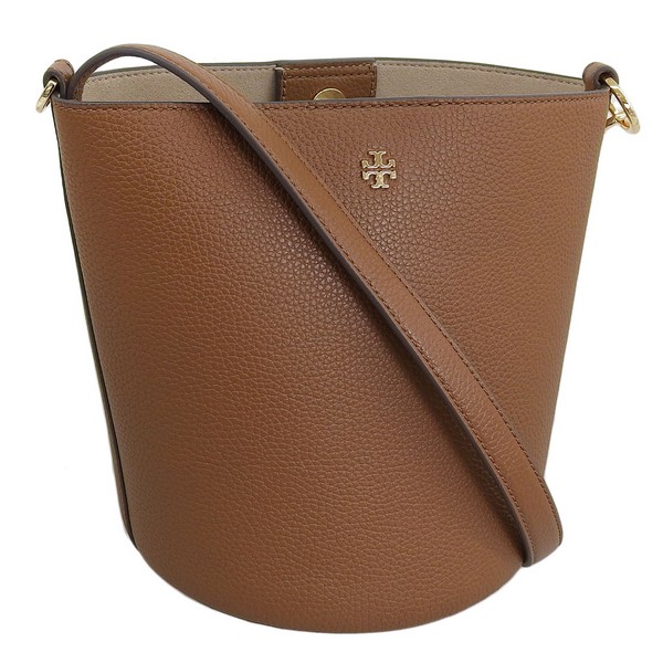 tory burch ブラウン レザー トートバッグ　2way トリーバーチ TORY BURCH バッグ （ブラウン） -ファッション