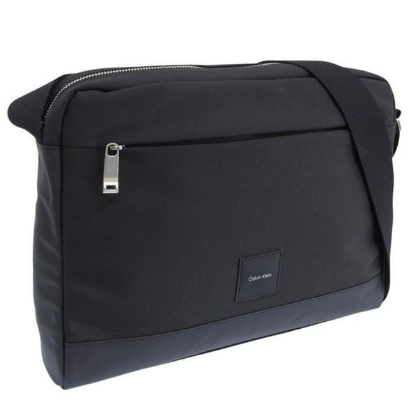 カルバンクライン 御徒面子 メンズ レディース ショルダーバッグ 逃げ路 ONESIZE 黒いこと 4D3099G-001 CALVIN KLEIN A4相応う バッグ・小物・ブランド雑貨-バッグ