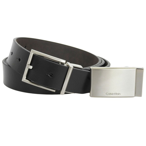 カルバンクライン 小物 メンズ ベルト 48 レザー ブラック×ブラウン 4 in 1 Men's Belt Set 11CK020026-078 CALVIN KLEIN