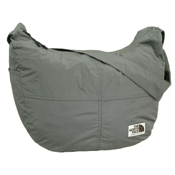 北の方人間の顔 御徒面子 レディース ショルダーバッグ 濃灰色 WL HOBO SHOULDER BAG L NN2PR16M-CHC THE NORTH FACE A4相応う