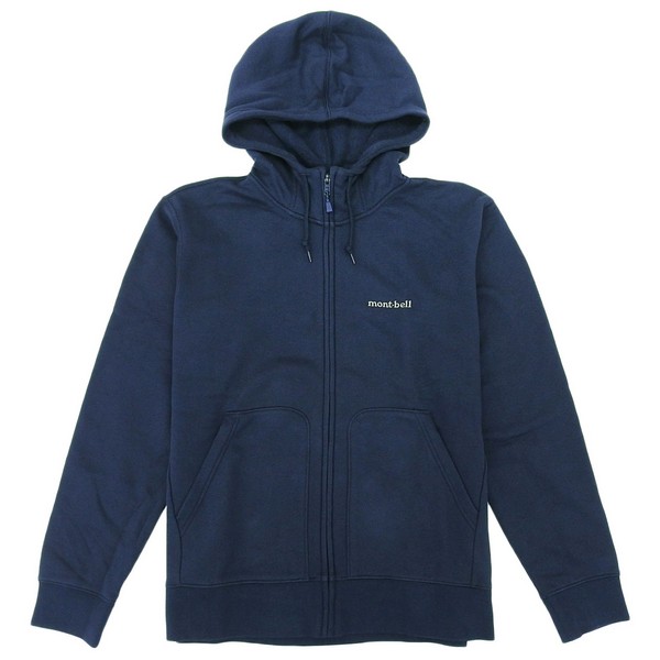 モンベル 衣類 メンズ スウェットジップパーカ M ネイビー コットン スウェットジップパーカ メンズ RM2104849NV mont-bell
