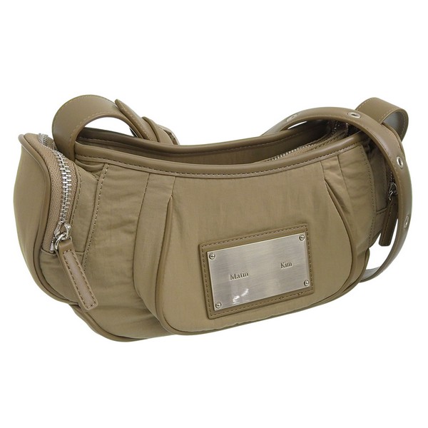 マーティンキム バッグ レディース ショルダーバッグ ナイロン カーキ MADELEINE ROUND BAG MK2400BG057MLKH Matin Kim
