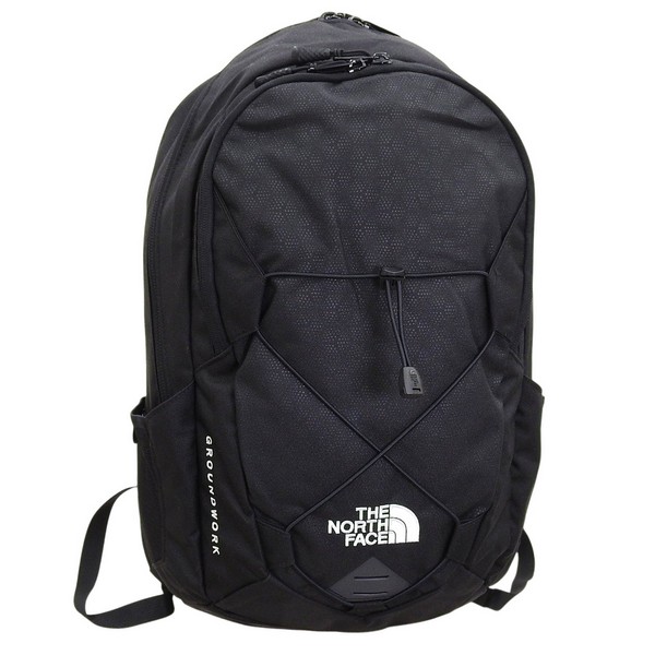 北の方人間の顔 御徒面子 メンズ レディース 背嚢 ONE SIZE 黒いこと GROUNDWORK BACKPACK NF0A3KX6-4H0-BLACK THE NORTH FACE A4相応う バッグ・小物・ブランド雑貨-バックパック・リュック-男女兼用バッグ