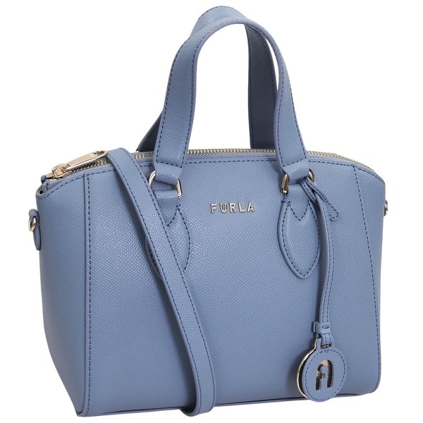 フルラ バッグ レディース 2WAY ショルダーバッグ アウトレット ブルー MINERVA MINI SATCHEL BAG WB00519BX03062495S FURLA