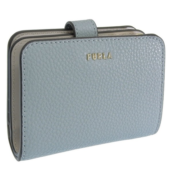 フルラ 財布 レディース 二つ折り財布 アウトレット レザー ブルー RITZY S COMPACT WALLET WP00260BX36323984S FURLA