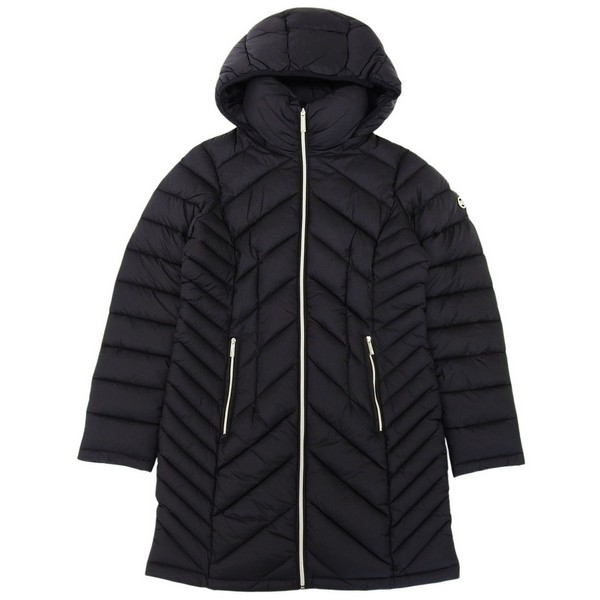 マイケルコース 衣類 レディース ロングコート アウトレット XS ナイロン ブラック 77A4512M42-BLACKXS MICHAEL KORS