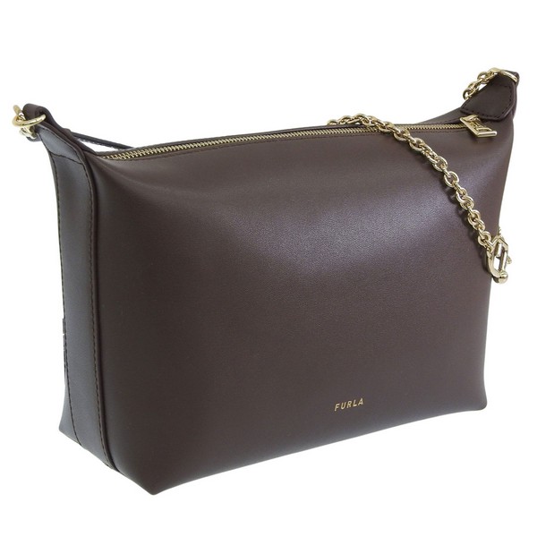 フルラ バッグ レディース 2WAY ショルダーバッグ アウトレット レザー ブラウン FURLA NUVOLA MINI CROSSBODY HOBO WE00662BX31042460S FURLA