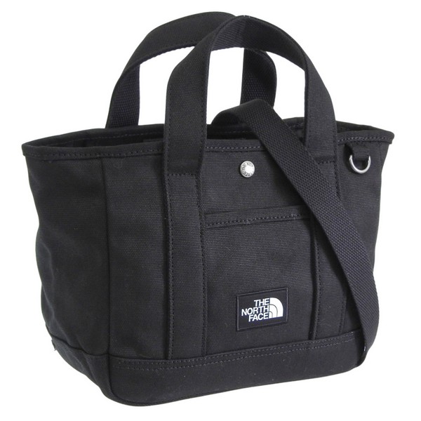 ノースフェイス バッグ メンズ レディース 2WAY ショルダーバッグ コットン ブラック ALL-DAY TOTE S NN2PR67A-BLK THE NORTH FACE