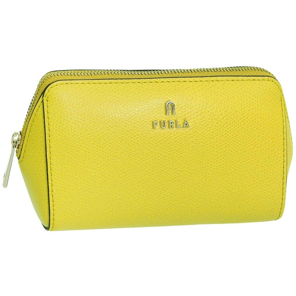フルラ 小物 レディース ポーチ アウトレット レザー イエロー CAMELIA M COSMETIC CASE VITTELO ARES WE00449ARE000HY000 FURLA 10,625円