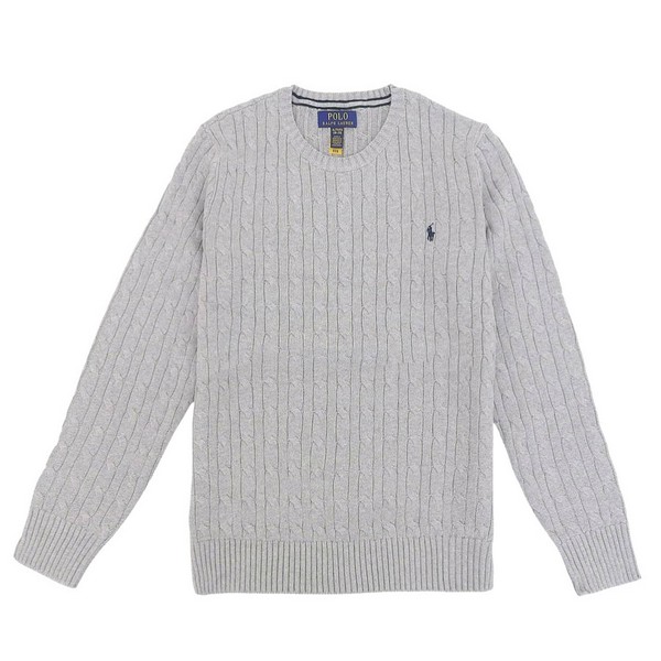 ラルフローレン 衣類 レディース ガールズ ボーイズ ニット XL(18-20) コットン グレー ANNUAL 323702674041XLGY RALPH LAUREN 11,235円