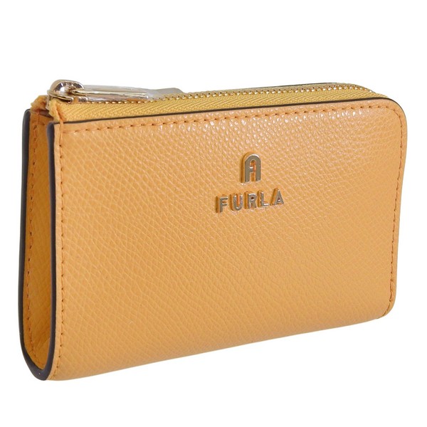 フルラ 小物 レディース コインケース なめし革 黄み FURLA CAMELIA KEYCASE ZIP AROUND WR00435ARE0003592S FURLA キーホルダー・キーケース-バッグ・小物・ブランド雑貨