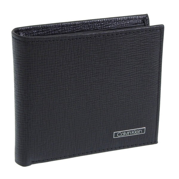 カルバンクライン 財布 メンズ 二つ折り財布 レザー ブラック BILLFOLD W/COIN POCKET 31CK130009 CALVIN KLEIN