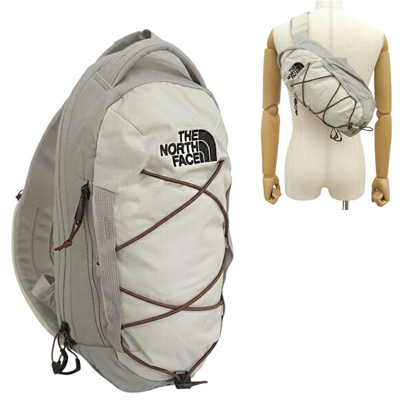 北の方人間の顔 御徒面子 メンズ レディース 上半身御徒面子 薄墨色 BOREALIS SLING NF0A52UP-NK5-DST THE NORTH FACE バッグ-バッグ・小物・ブランド雑貨-ボディバッグ・ウエストポーチ