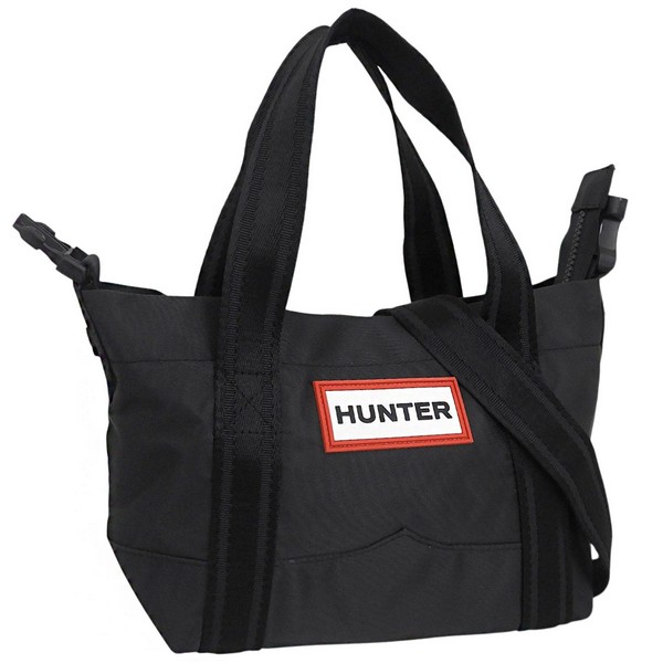 ハンター バッグ メンズ レディース 2WAY トートバッグ ナイロン ブラック ORIGINALS NYLON MINI TOPCLIP TOTE UBS1203KBMBLACK HUNTER｜marcadimoda