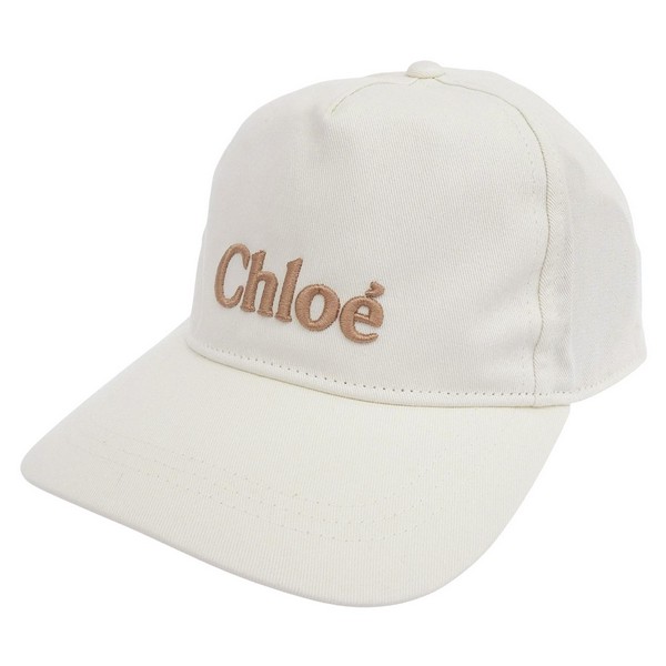 クロエ かぶり笠 レディース 旗がしら 58 綿織物 象牙色 C2087110558 CHLOE