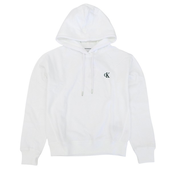 カルバンクライン お召しもの レディース フーディーパーカ XS 白いこと J20J213178WHXS CALVIN KLEIN