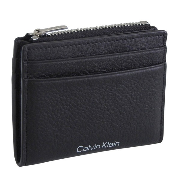 カルバンクライン 小物 メンズ レディース カードケース アウトレット レザー ブラック CK MUST PEBBLE CARDHOLDER 4D3439G-001 CALVIN KLEIN|marcadimoda