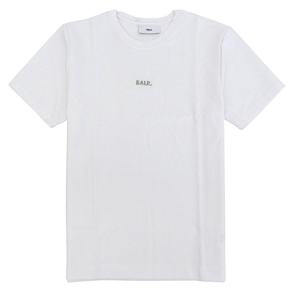 ボーラー 衣類 メンズ Tシャツ XL ホワイト Q-Series Regular Fit T-Shirt B11121224BRWHXL BALR.|marcadimoda