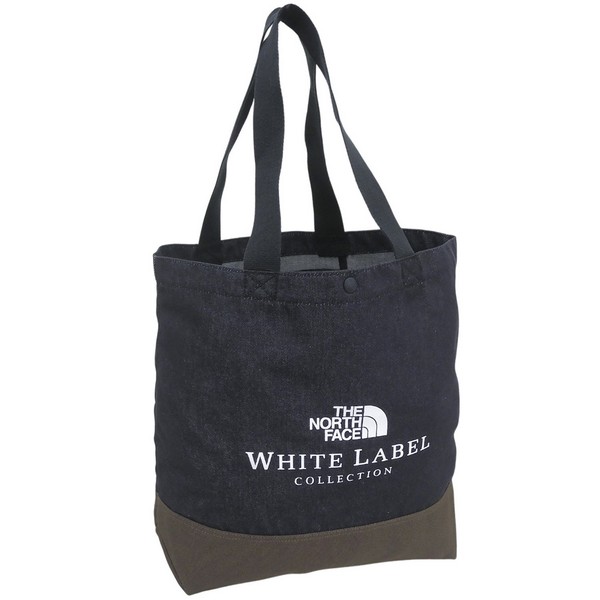 ノースフェイス バッグ メンズ レディース トートバッグ コットン ダークブルー BLOCK CANVAS BAG NN2PR57L-DKB THE NORTH FACE A4対応|marcadimoda