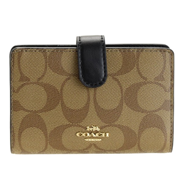 新版 コーチ Coach 二つ折り財布 L字ファスナー シグネチャー アウトレット Fimcbi 海外最新 Www Nripost Com