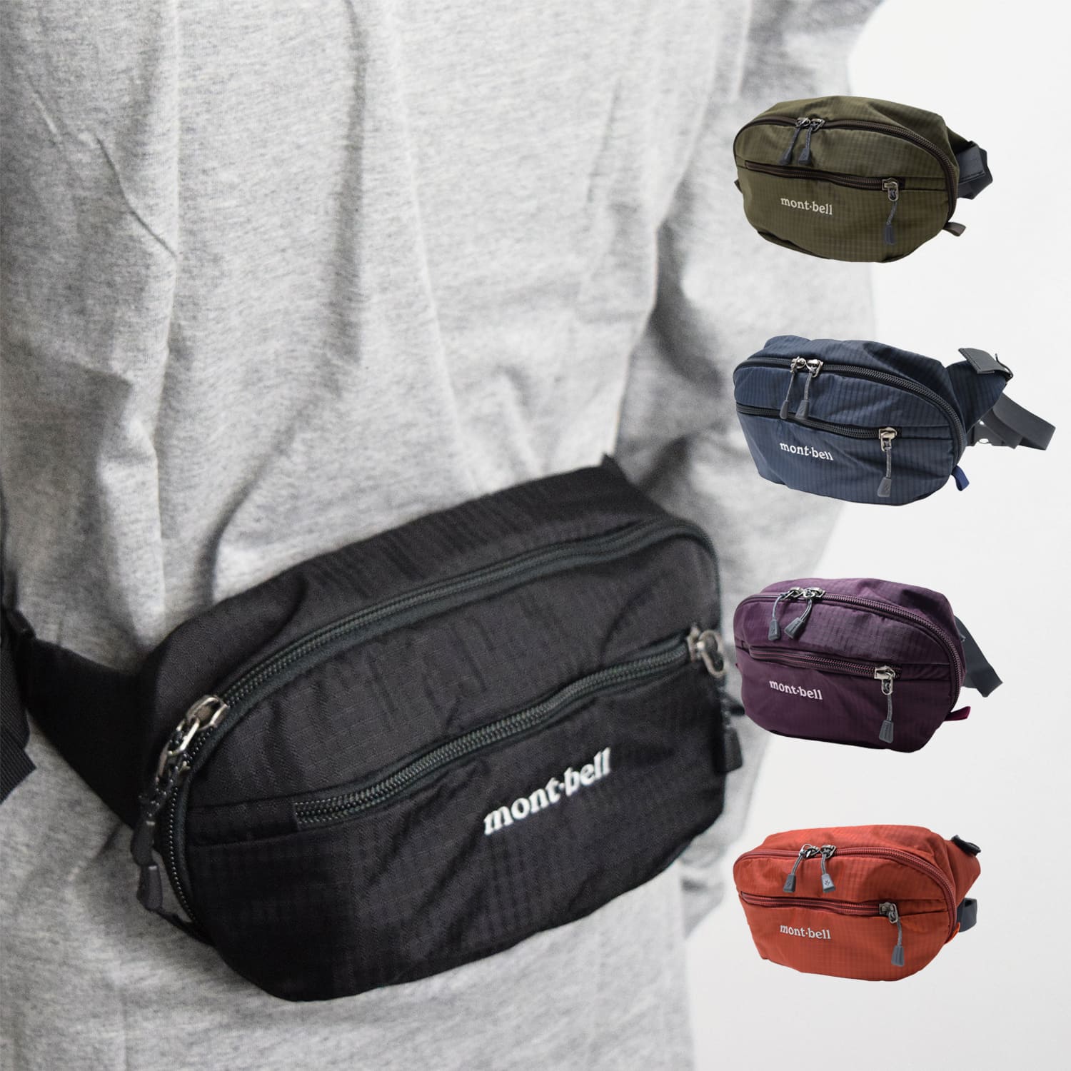 楽天市場】モンベル mont-bell ボディーバッグ ウエストポーチ SLING