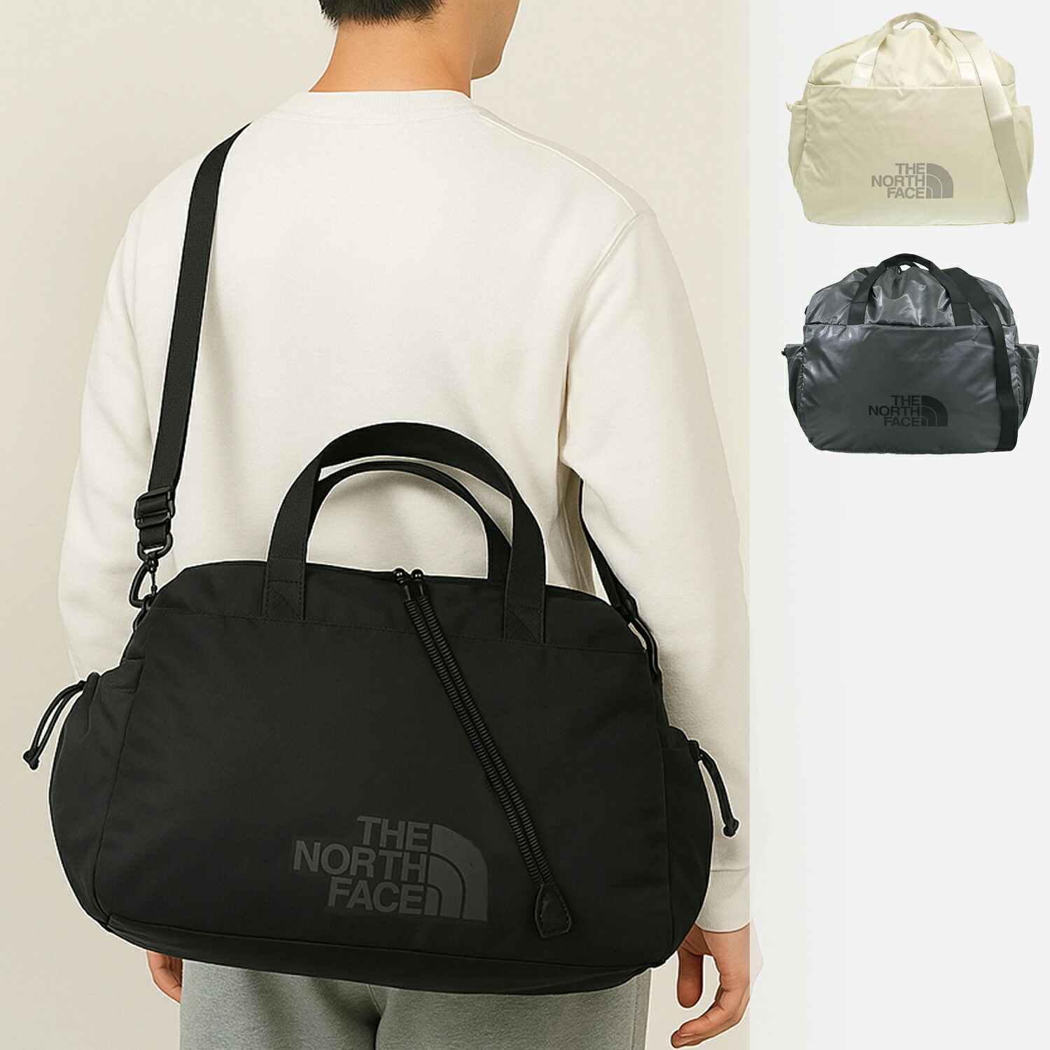 THE NORTH FACE ノースフェイス バッグ メンズ レディース ショルダーバッグ ナイロン BONNEY DUFFLE BAG NN2PR12 A4対応