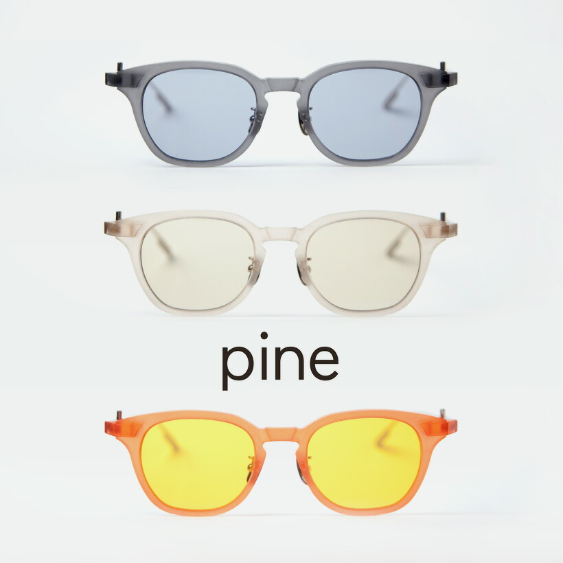 楽天市場】pine パイン 1039SG コンビ ボストンサングラス 48