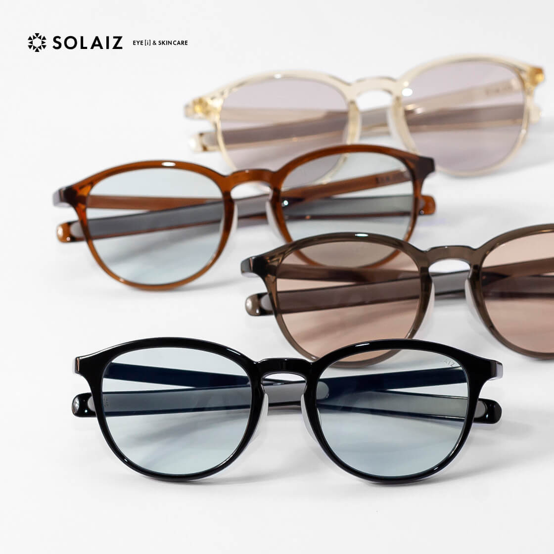 SOLAIZ ソライズ SLD-001 ミドルウェリントンサングラス Daily use メンズ レディース