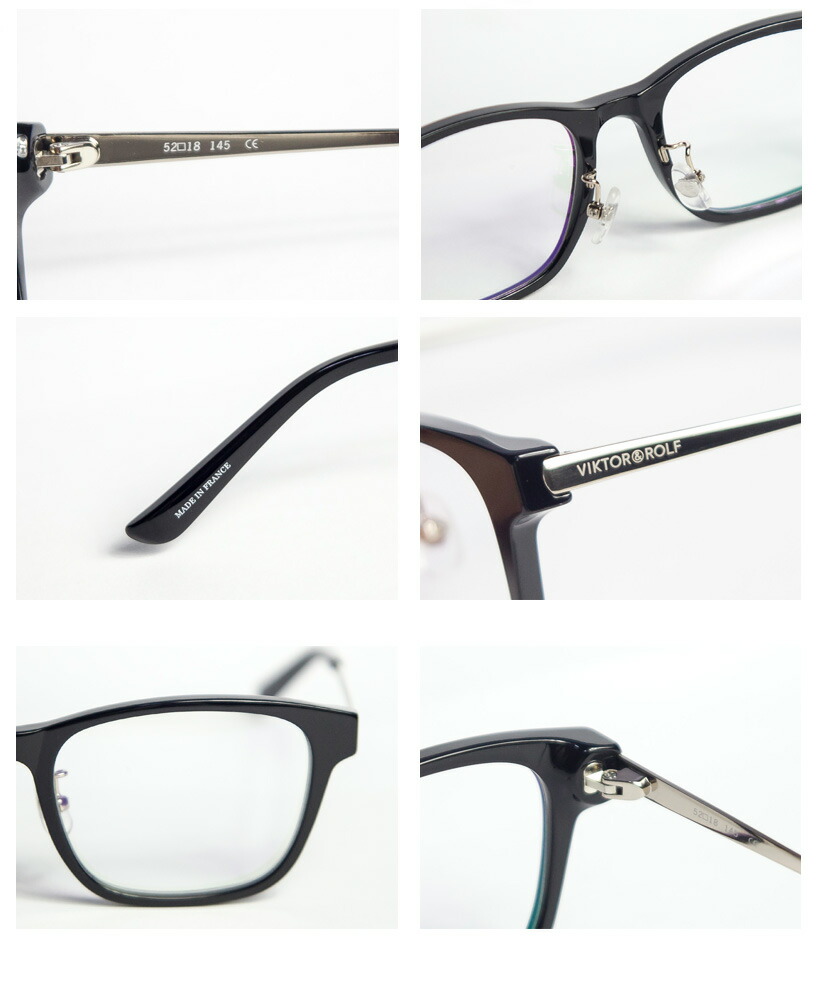 MARC ARROWS Rakuten Global Market VIKTOR &ROLF Viktor & Rolf square Wellington frame glasses