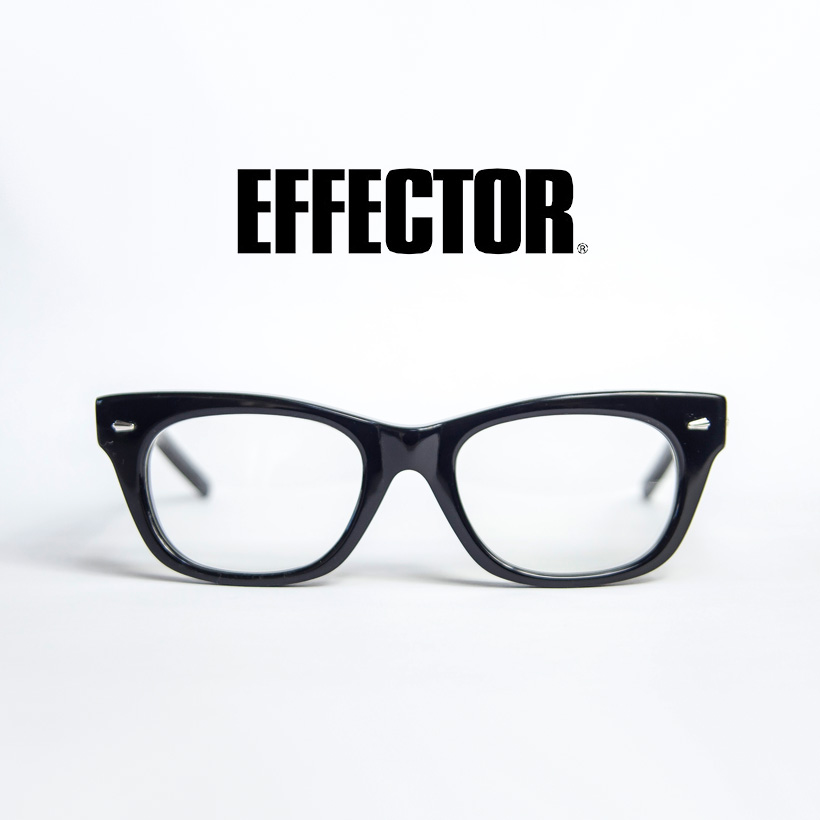 Effector エフェクター Distortion ディストーション 四角ウェリントン メガネ 伊達 度合い差添え Crochetsociety Co Uk