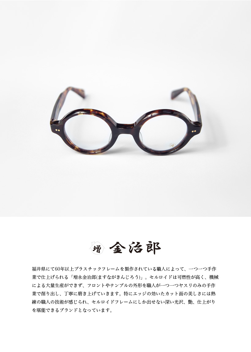 日本の眼鏡職人 金治郎セルロイドフレーム gruporio.net