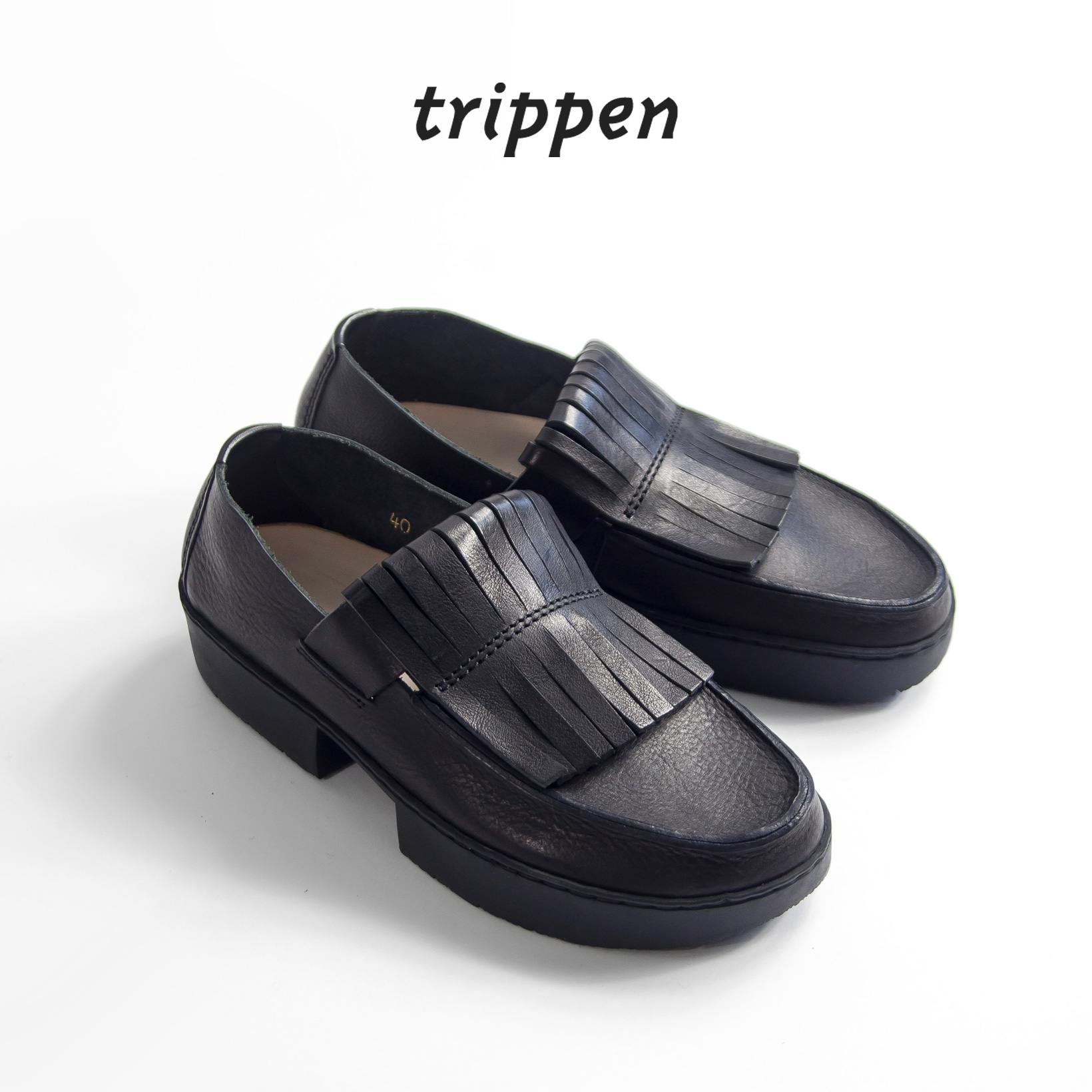 豪華ラッピング無料 trippen トリッペン TIGER タイガー フリンジ