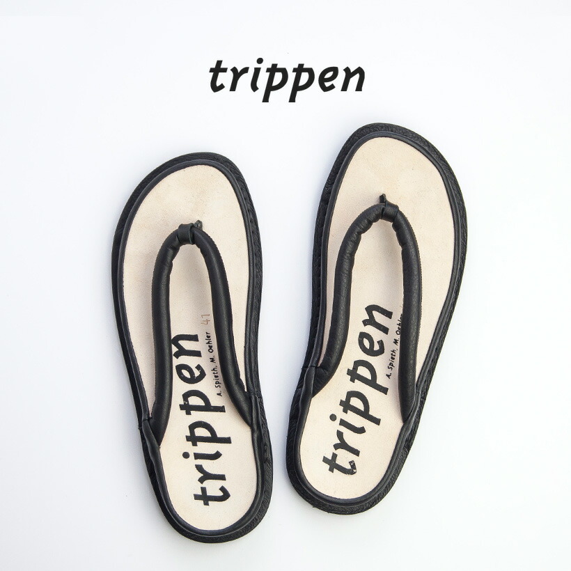 楽天市場】【セール】trippen トリッペン ZORI トング レザーサンダル 