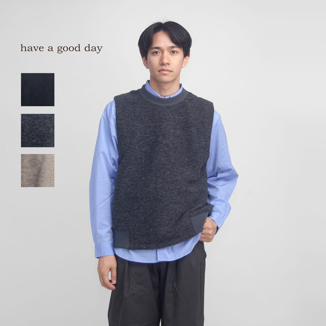 楽天市場】TENDER PERSON CROSS KNIT VEST size：00 テンダーパーソン