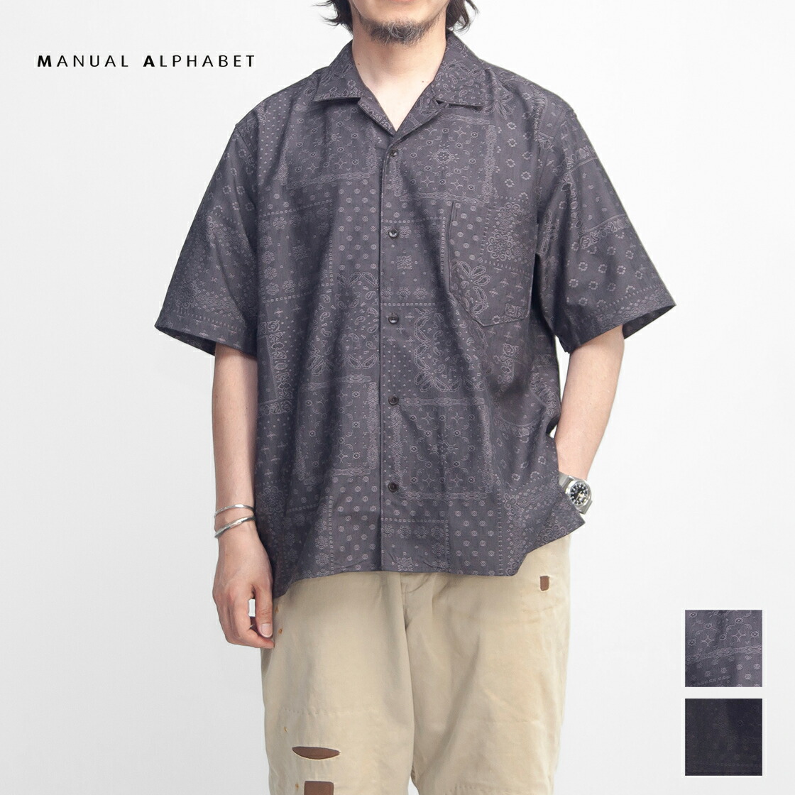 楽天市場】即納 mnml ミニマル バンダナ シャツ bandana shirt