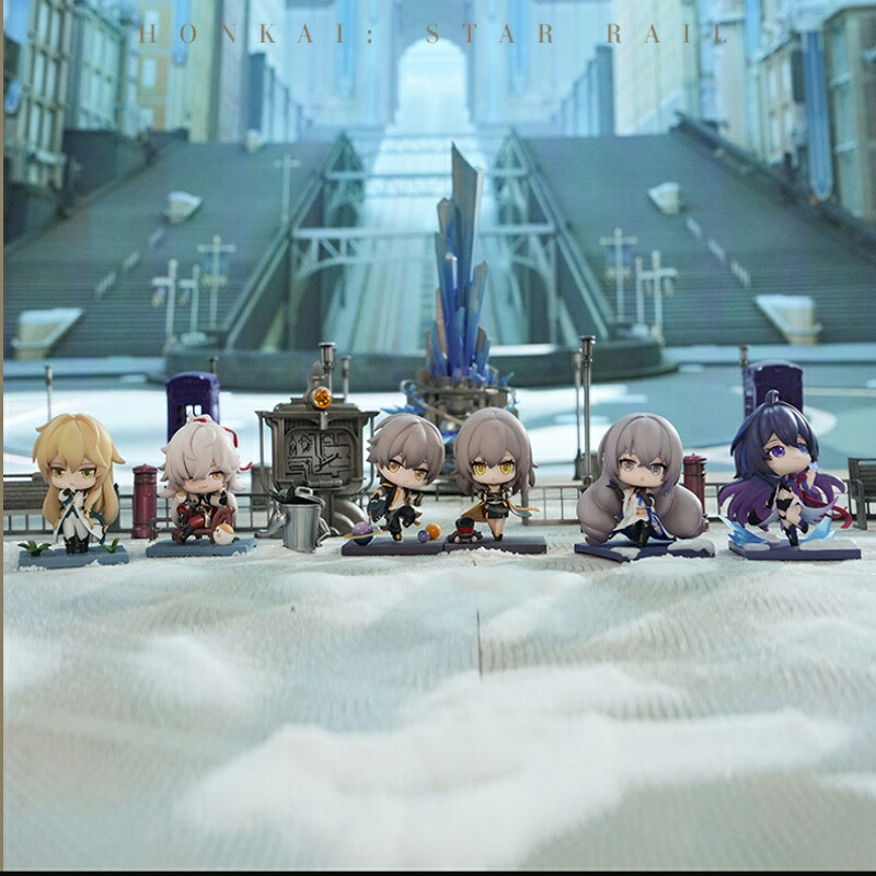 崩壊：：スターレイル 公式グッズ 正規品 ちびキャラフィギュア コレクション フィギュア PVC&ABS製 塗装済み完成品 ベクター星 ベクター穹 ゼーレ ブローニャ 景元 羅刹 コスプレグッズ インテリア 置物 ちびぐるみ中国：スターレイル ネッド仕入れ｜カーペット専門店Marcha
