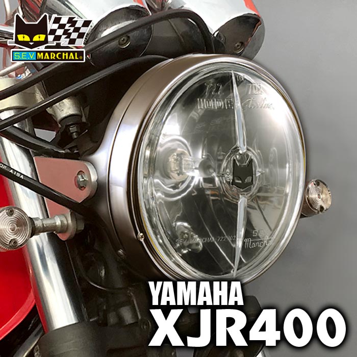 マーシャル ７２２．７０２ クリア×メッキ 汎用/ CB400SF XJR400-