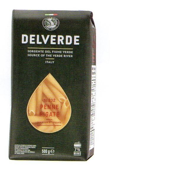 イタリア産　最高級デルヴェルデ（Delverde)N.232 スパゲティ ペンネ　リガーテ　太パスタ　500g&times;20パック｜輸入食材マルシェ 11,625円