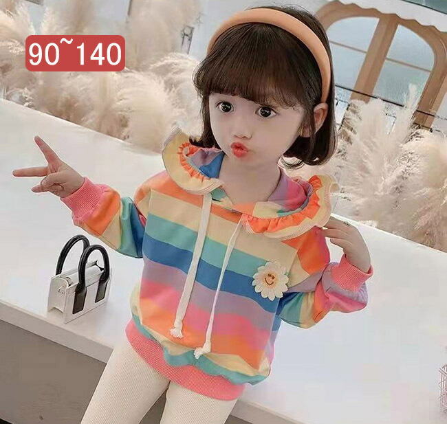 【楽天市場】可愛い かわいい パーカー キッズ ガールズ 女の子 トップス 長袖 90cm 100cm 110cm 120cm 130cm