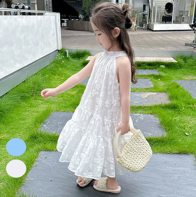 可愛い 子供服 無地 シンプル ワンピース リボン付き 90cm 100cm 110cm 120cm 130cm 140cm ノースリーブ 子供服 サンドレス 子ども服 女の子 ドレス 夏服 夏 演奏会 音楽会 結婚式 カジュアル ガールズ 女児 少女 キッズ ドレス おしゃれ 安い かわいい画像
