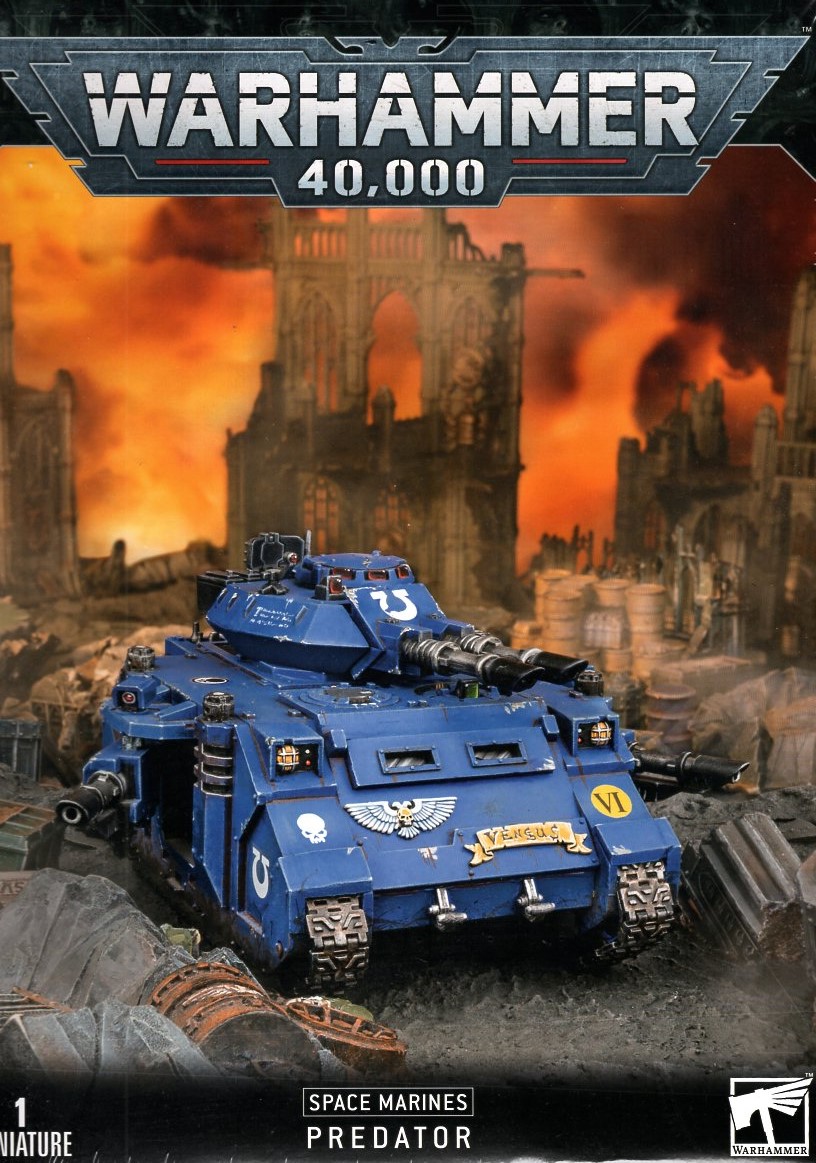 【新品】スペースマリーン：プレデター [ウォーハンマー40.000] (SPACE MARINES PREDATOR) (Warhammer 40.000)【あす楽対応】画像